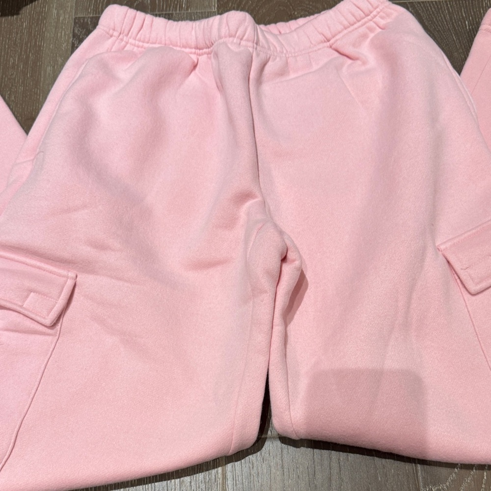 Pink Cargo sweatpants